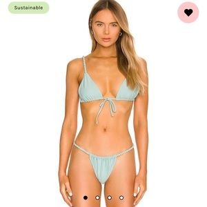 Revolve Tularosa sage bikini xs